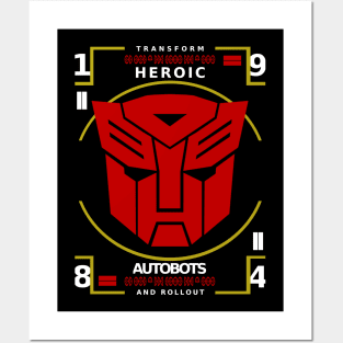 Heroic Autobots Posters and Art